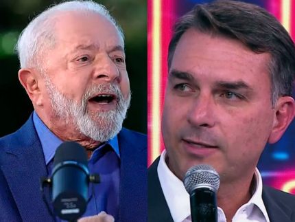 Pesquisa aponta empate técnico entre Lula e Flávio Bolsonaro em segundo turno simulado