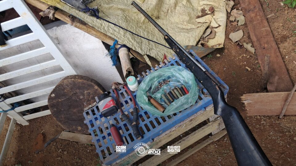 Polícia Ambiental encontra arsenal e apetrechos de caça irregular na Represa Billings