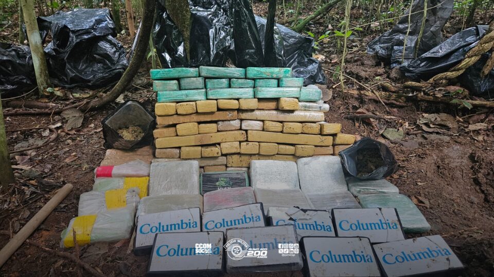 Polícia Militar confisca cerca de 200 kg de entorpecentes em mata