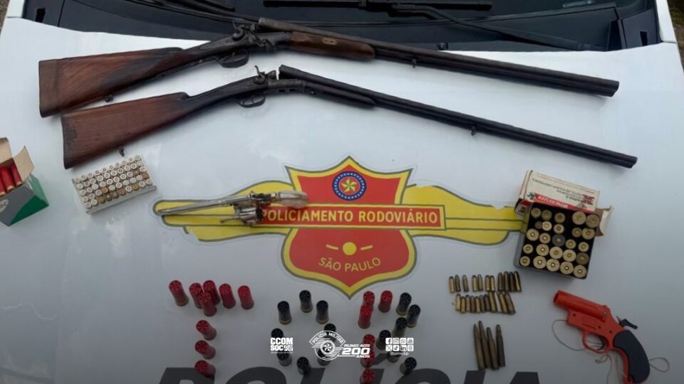 Homem é detido na Castello Branco com armas após tentativa de homicídio e violência doméstica