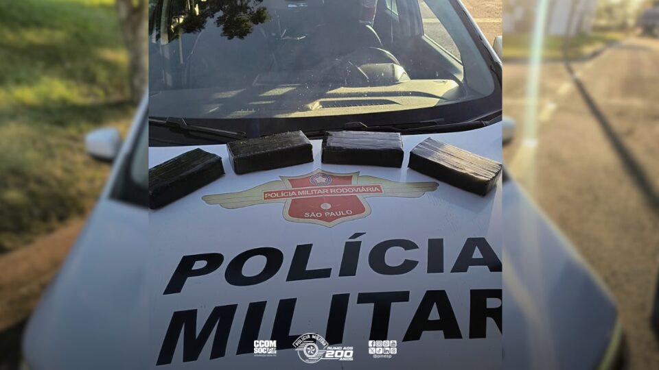 Polícia Rodoviária detém estrangeiro com cocaína em ônibus na divisa do estado