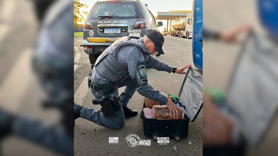 Polícia Rodoviária detém boliviano com quase 2 kg de cocaína em garrafas térmicas em Presidente Bernardes