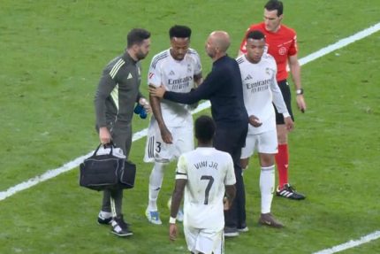 Éder Militão se lesiona em partida do Real Madrid e acende alerta na seleção brasileira