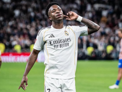 Presidente do Real Madrid protege Vini Jr. de críticas e assegura renovação: “Deixem comigo”