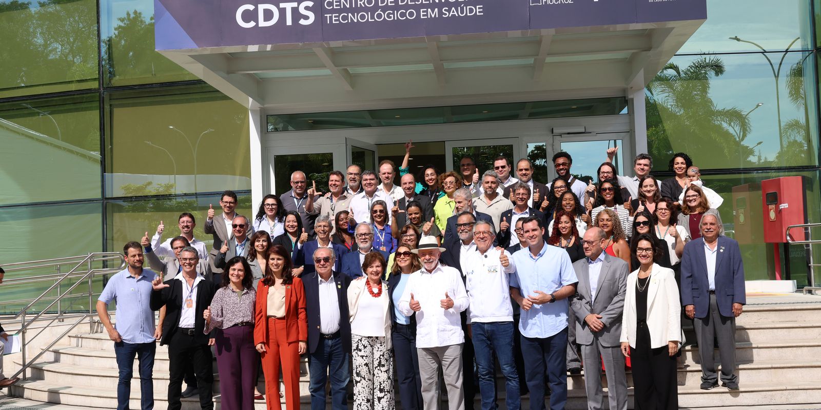 Lula destaca competitividade do Brasil na inauguração de centro de desenvolvimento tecnológico da Fiocruz
