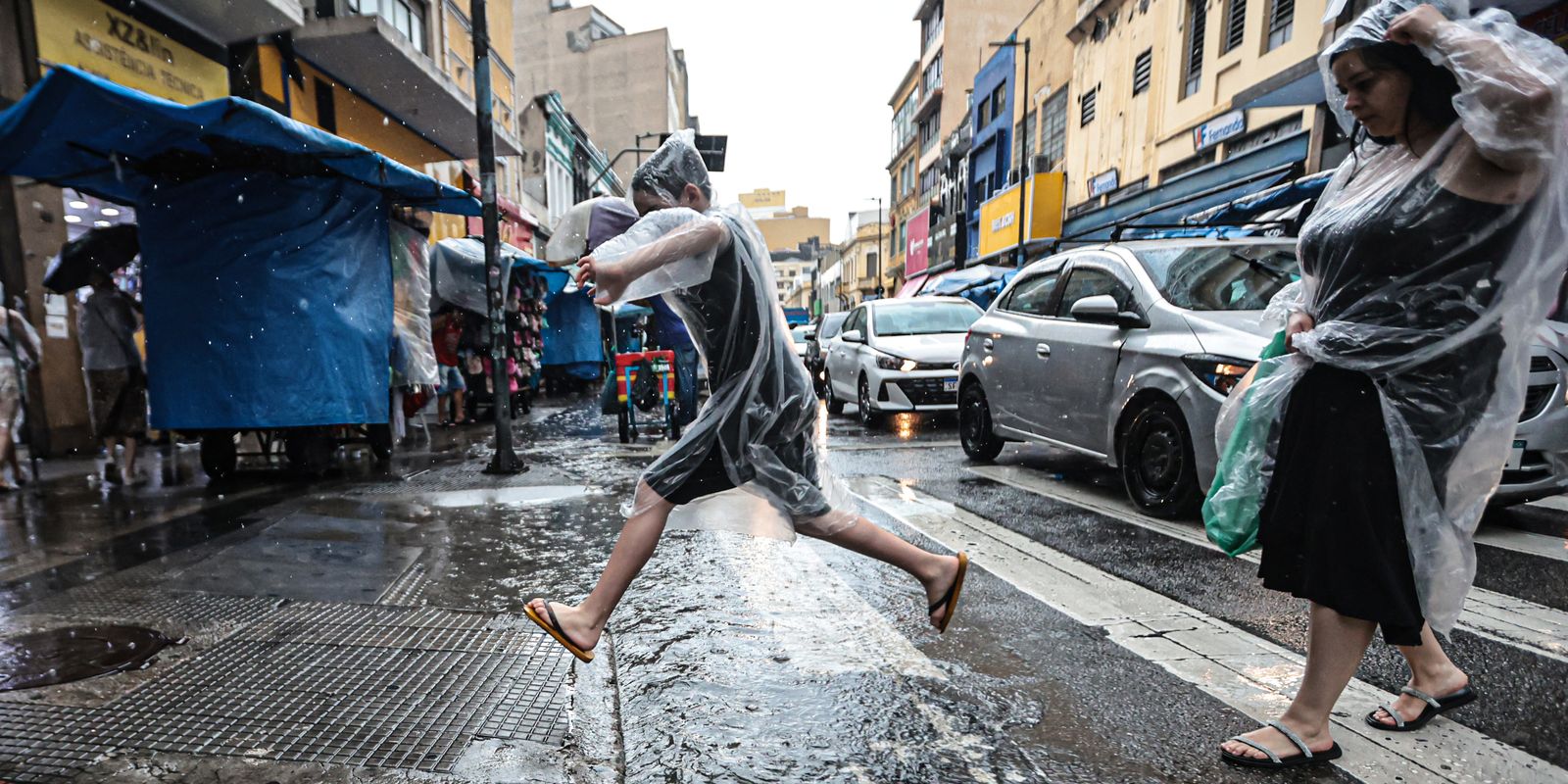 Inmet prevê chuva generalizada para o fim de semana em todas as regiões do Brasil