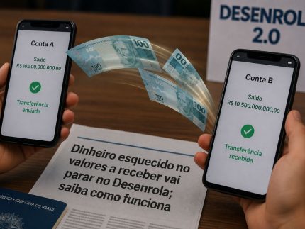 Valores não resgatados do sistema financeiro serão direcionados ao Desenrola