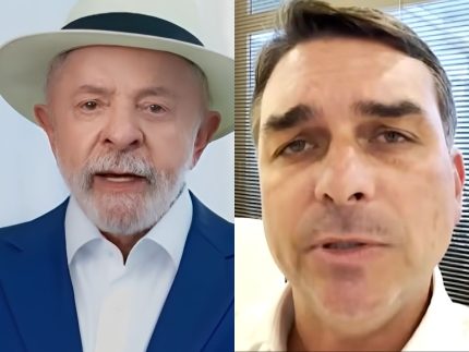Lula ultrapassa Flávio Bolsonaro em simulação de segundo turno, aponta pesquisa Atlas