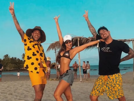 Isabella Arantes se pronuncia sobre rumores de briga entre Gabriel Medina e Neymar Jr.