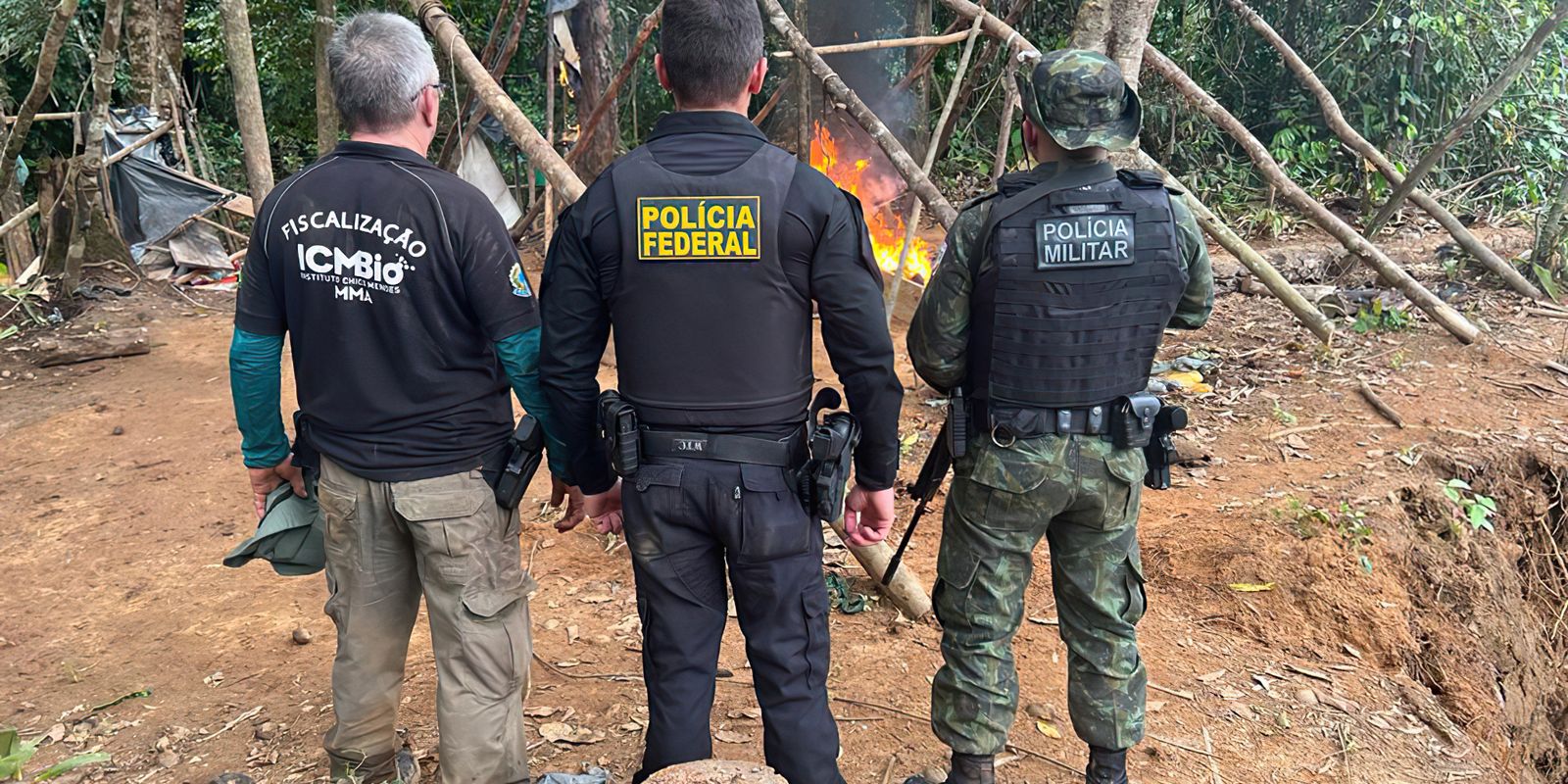 Polícia Federal combate garimpos ilegais em Amapá e Pará