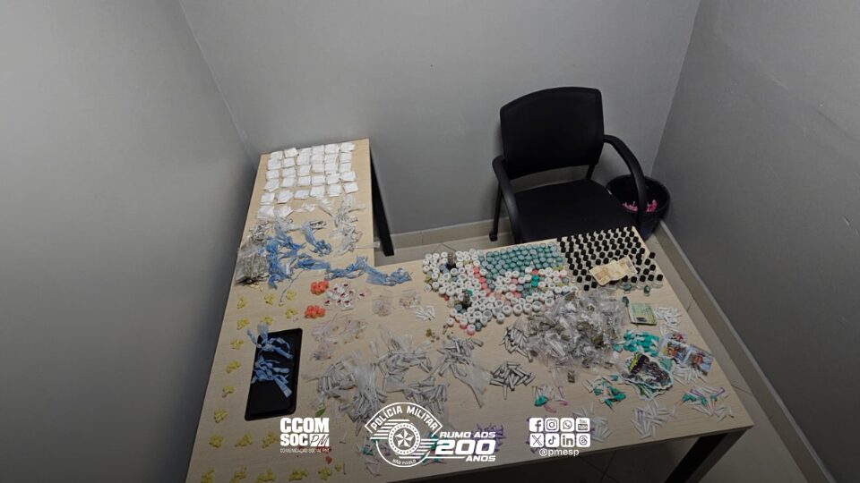Polícia Militar apreende drogas após perseguição e intensifica combate ao tráfico na zona sul da capital