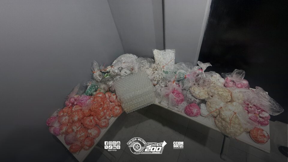 Polícia Militar realiza grande apreensão de drogas em operação contra o crime organizado na zona sul de São Paulo