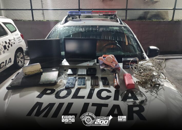 Polícia Militar prende suspeito por furto em loja na região central de São José dos Campos