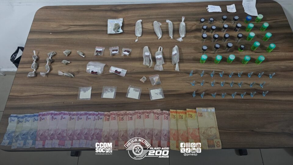 Polícia Militar captura traficante na zona sul de São Paulo