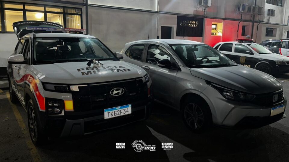Polícia Militar prende dupla após roubo a mercado e recupera veículo na zona leste de São Paulo