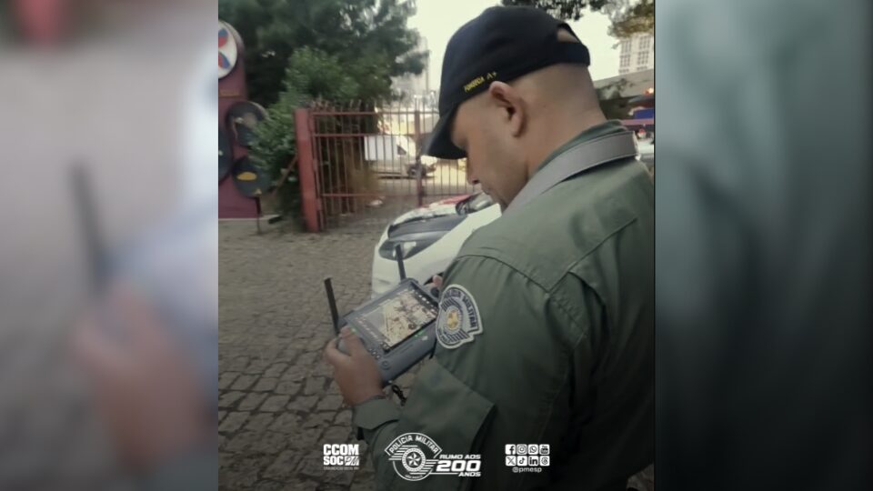 Polícia Militar usa drones em operação contra roubos 