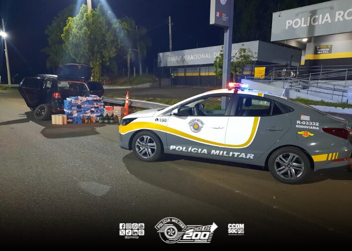Polícia Rodoviária intercepta milhares de itens contrabandeados em ação policial