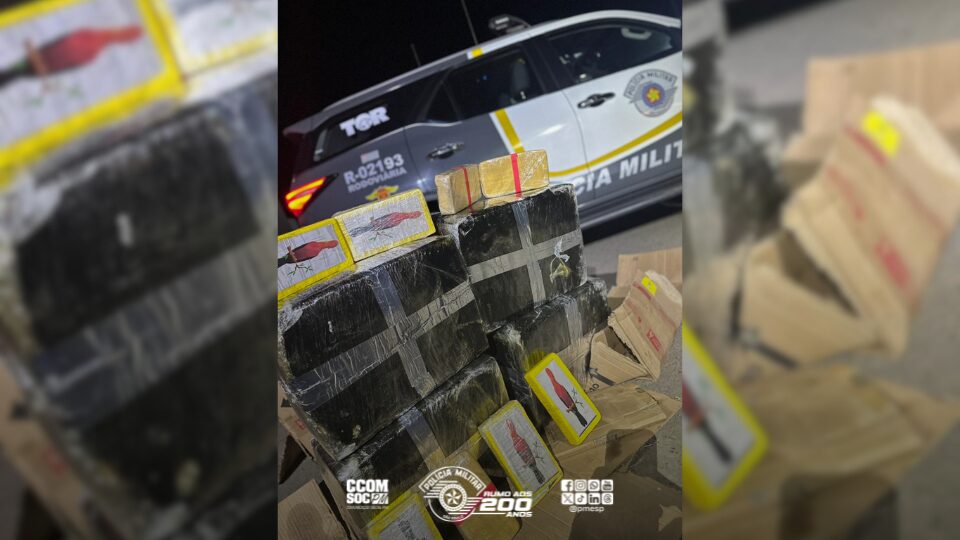 TOR confisca mais de 135 quilos de cocaína em ação conjunta