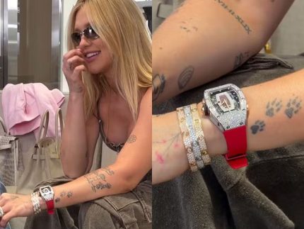 Virginia Fonseca adquire relógio de diamantes em Dubai por valor milionário