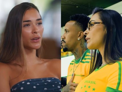 Tainá Militão reage a questionamentos sobre confiança em Éder durante documentário 