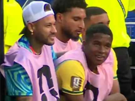 Leitura labial expõe conversa entre Endrick e Neymar em estreia do Brasil; saiba tudo
