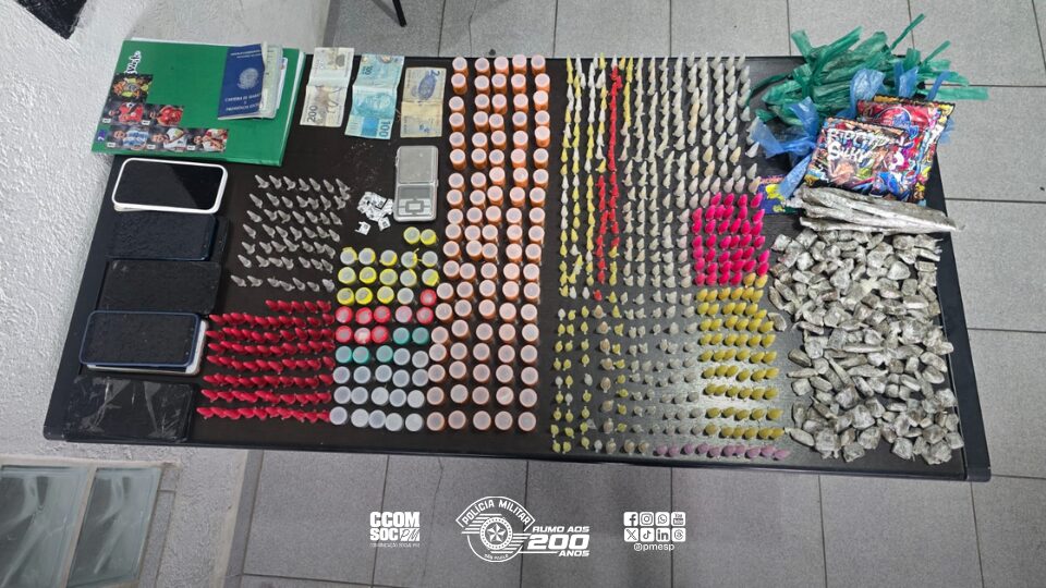 Operação conjunta entre BAEP e GAECO resulta na prisão de procurados pela Justiça e apreensão de drogas em Arujá-SP