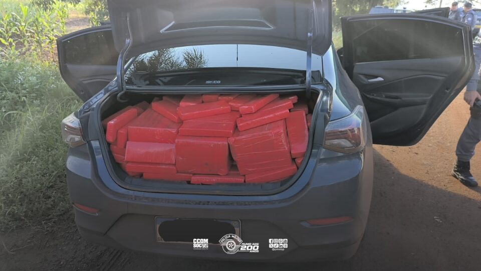 Polícia Militar apreende cerca de 700 quilos de maconha após acompanhamento na Rodovia Raposo Tavares