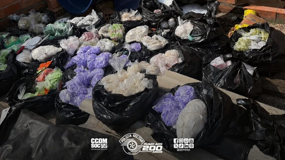 Polícia Militar apreende mais de 109 quilos de drogas na Zona Norte de São Paulo, causando prejuízo milionário ao crime organizado