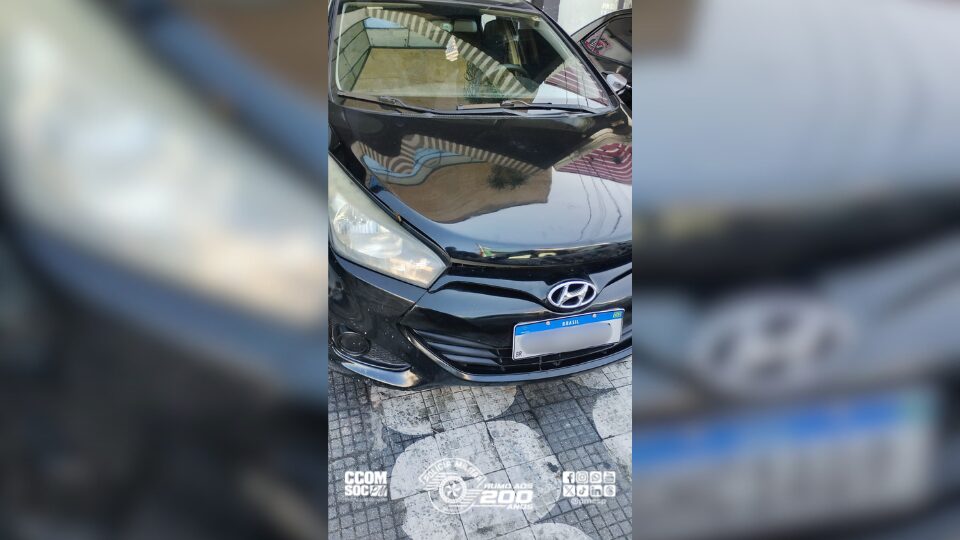 Polícia Militar recupera veículo furtado e prende criminoso por receptação em Jundiapeba.