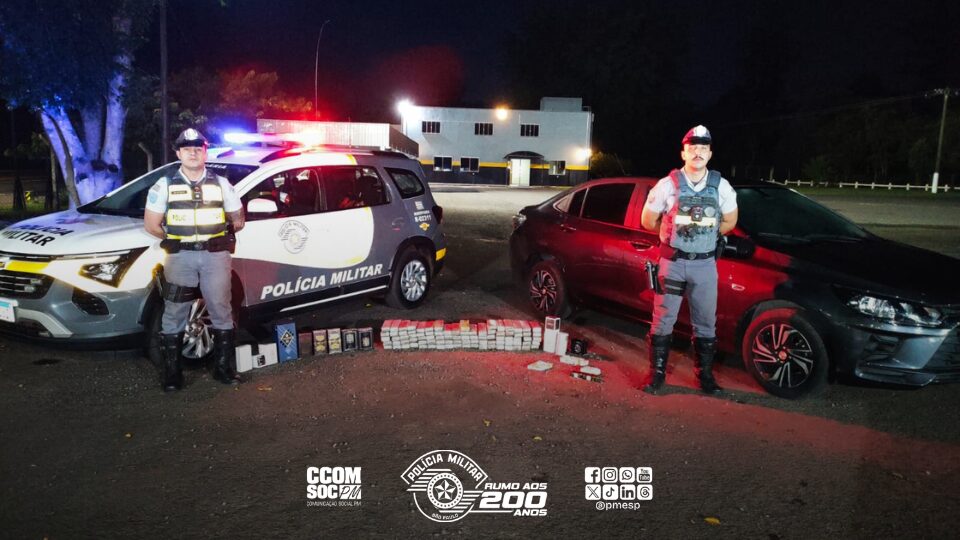 Polícia Rodoviária apreende quase 55 kg de maconha e medicamentos irregulares em Cândido Mota