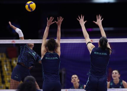 Seleção feminina de vôlei inicia jornada na Liga das Nações em Brasília