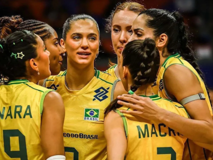 Seleção feminina de vôlei domina a Bulgária e mantém embalo na Liga das Nações