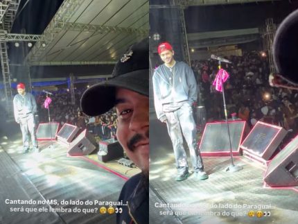 Amigo de Zé Felipe alfineta possível volta com Ana Castela durante show do cantor