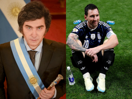 Messi diz que argentinos não tem dinheiro até o “fim do mês” e é respondido por Milei