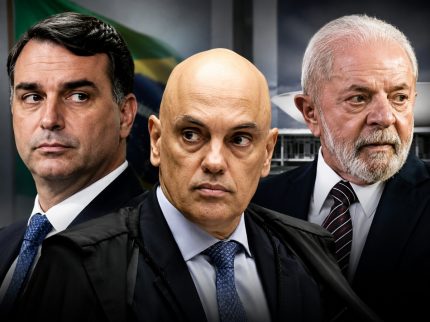 Moraes manda Flávio Bolsonaro depor à PF em investigação por calúnia contra Lula