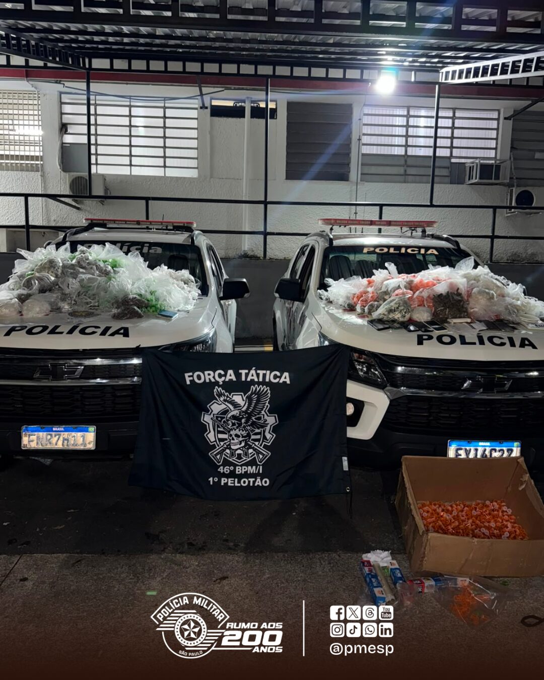 Mulher é detida com mais de 57 kg de drogas na zona leste de São José dos Campos