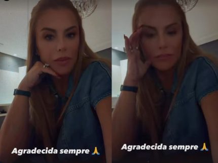 Poliana Rocha relata susto após trincar dente ao comer uva e revela diagnóstico