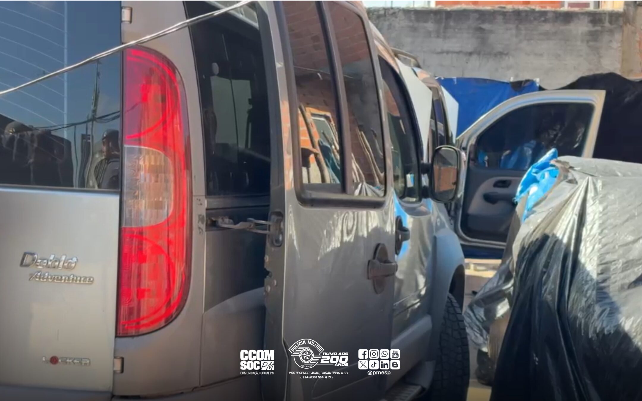 Polícia Militar desarticula desmanche clandestino e prende casal em Suzano