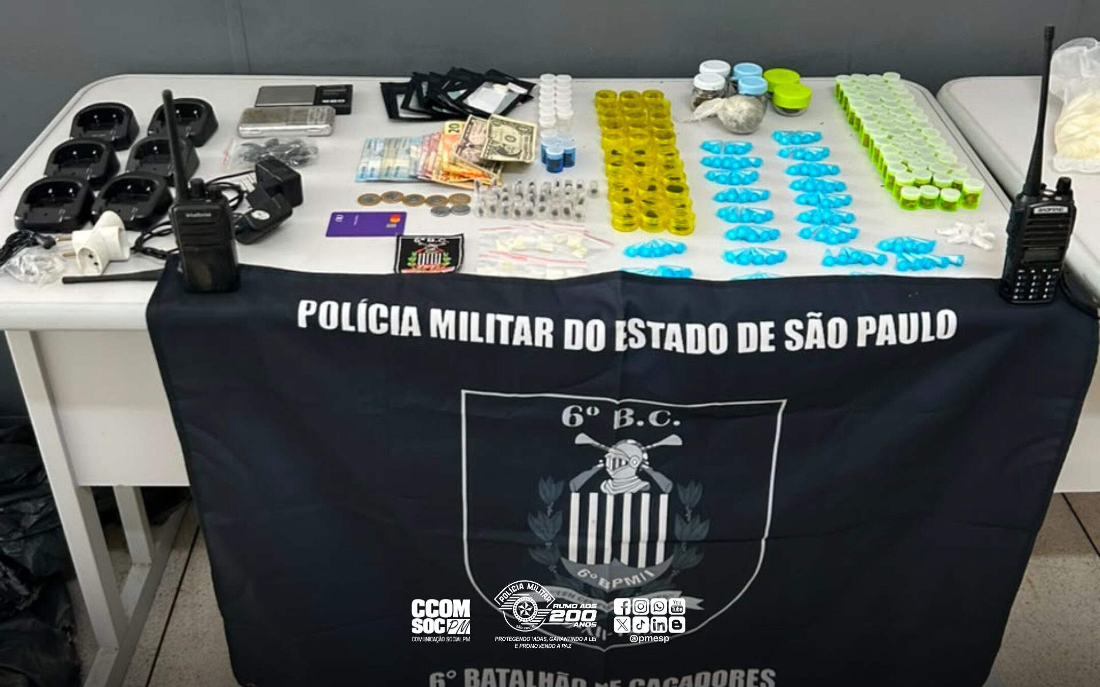 Procurado pela Justiça é preso por tráfico de drogas e corrupção ativa em Santos