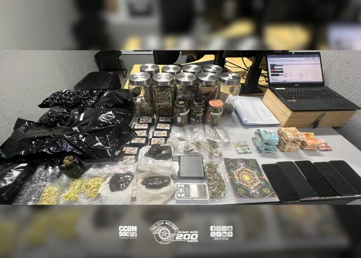 EM ANDAMENTO: ROTA prende três homens e apreende R$ 44 mil e drogas na zona norte de São Paulo