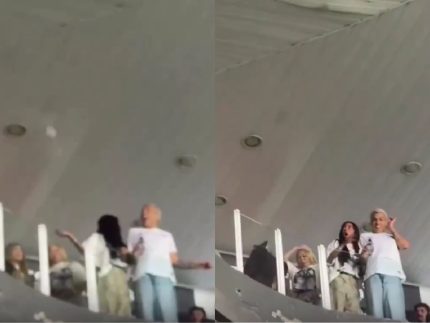 Irmã de Neymar, Rafaella Santos é hostilizada por torcedores durante jogo na Vila Belmiro; veja