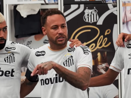 Neymar faz apelo ao elenco do Santos após cobranças da torcida: “A gente disputa a nossa honra”