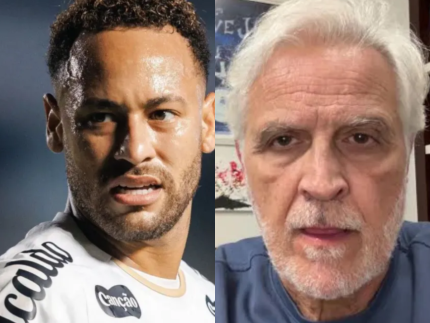 Neymar se irrita com jornalista após desafio e dispara nas redes: “Velho bundão”
