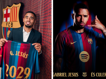 Agora no Barcelona, Gabriel Jesus é o 5º brasileiro com mais gols na história da Champions