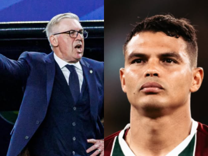 Ancelotti responde Thiago Silva sobre renovação e manda recado: “Não vai ter futuro”