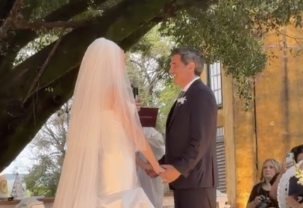 “Com certeza, sim!”: Ana Hickmann se emociona ao dizer “sim” a Edu Guedes no altar