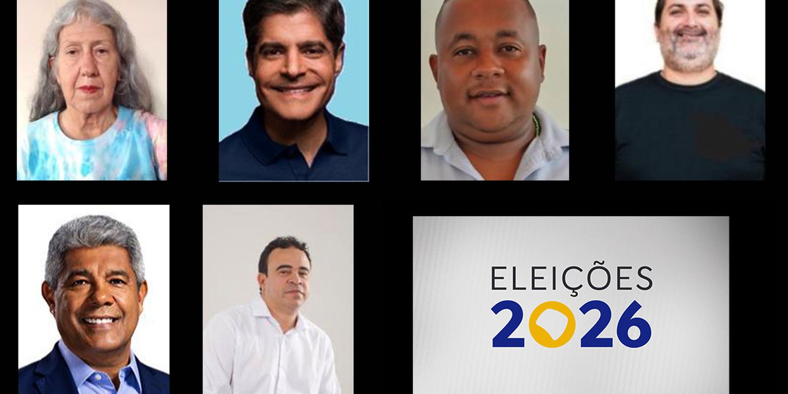 Conheça os seis candidatos que disputam o governo da Bahia