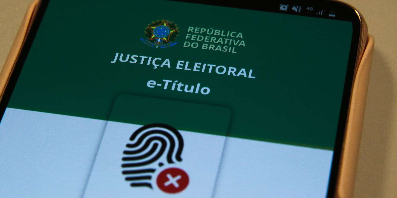 Eleitores podem usar o e-Título como documento oficial para votar em 2026