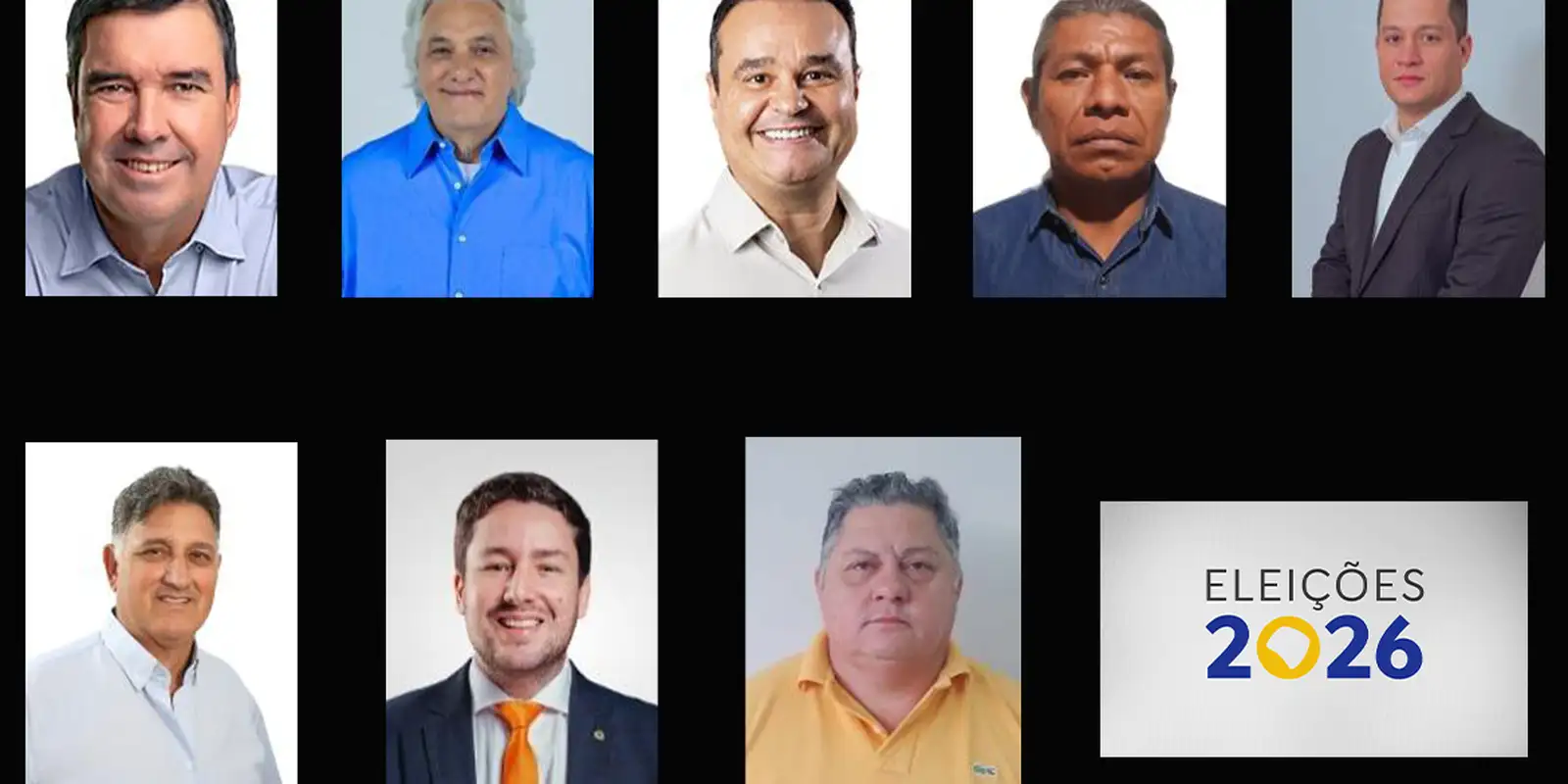 Conheça os candidatos ao governo de Mato Grosso do Sul nas eleições de 2026