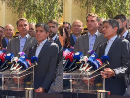 ACM Neto declara apoio a Flávio Bolsonaro e promete mobilizar aliados na Bahia